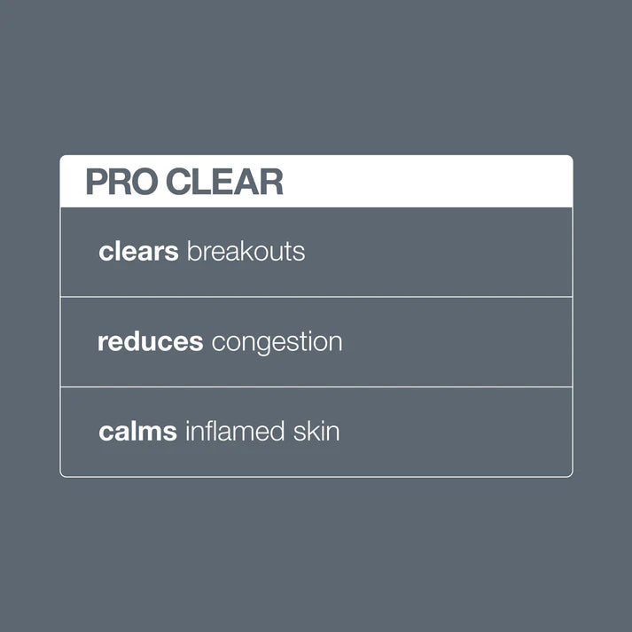 pro clear skin treatment