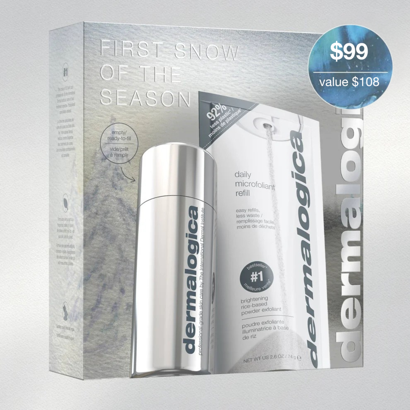 first snow of the season | Dermalogica CA