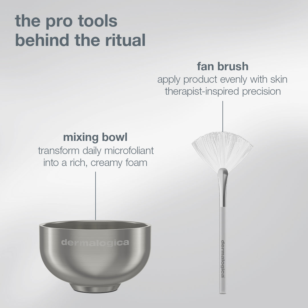 pro ritual: exfoliate + glow (1 full-size + 2 tools)