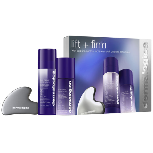 lift + firm (2 full-size + stainless steel gua sha)