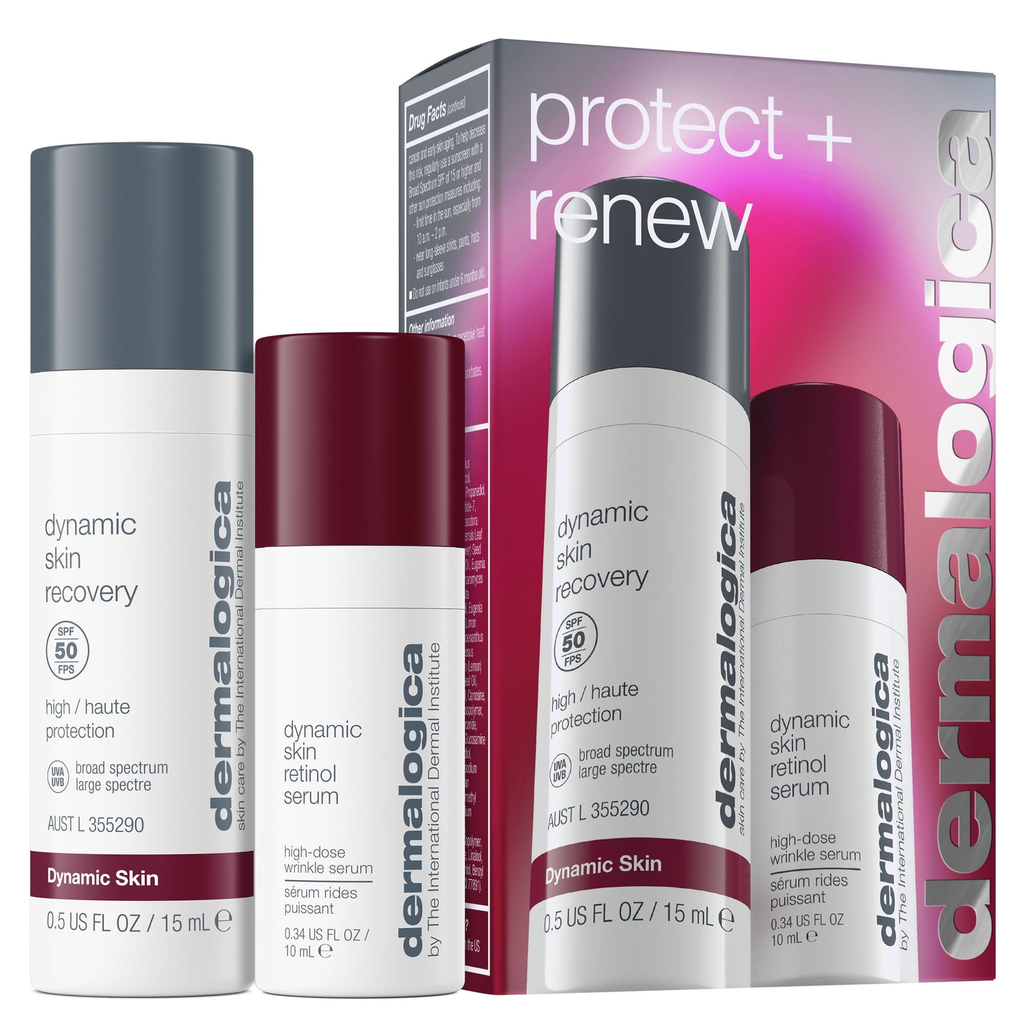 protect + renew (2 travel size)