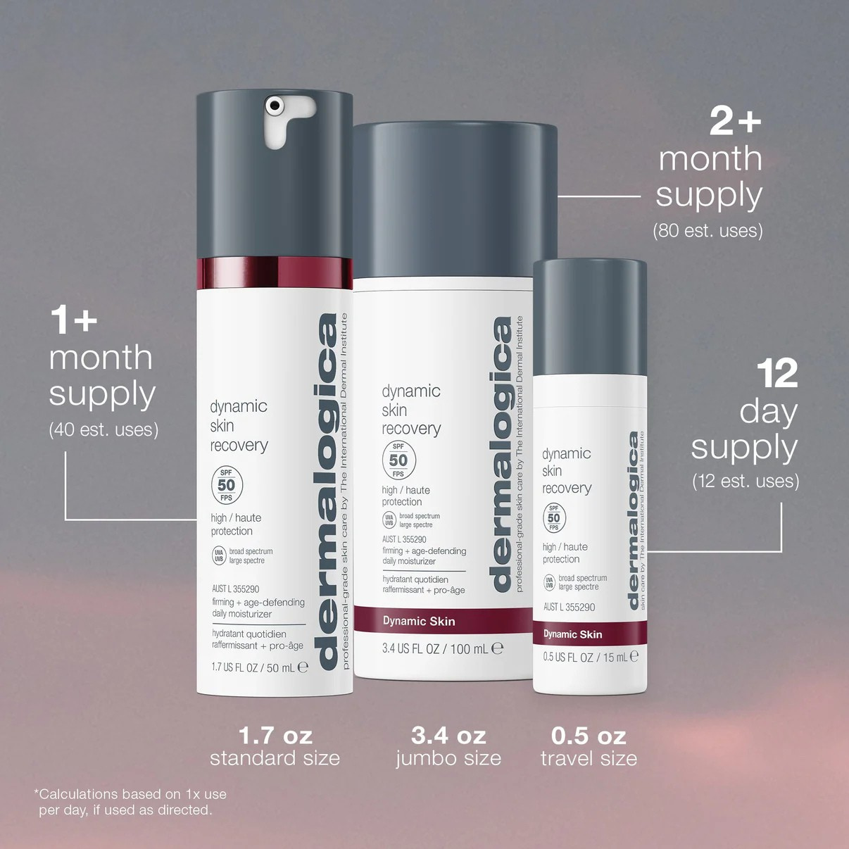 dynamic skin recovery spf 50 moisturizer