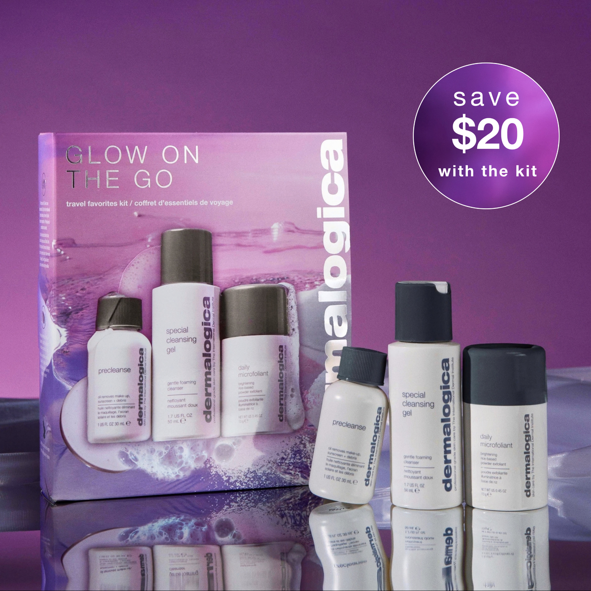 glow on the go (3 travel-size)