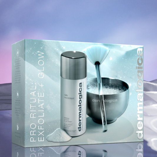 pro ritual: exfoliate + glow (1 full-size + 2 tools)