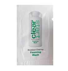 breakout clearing foaming wash - sample